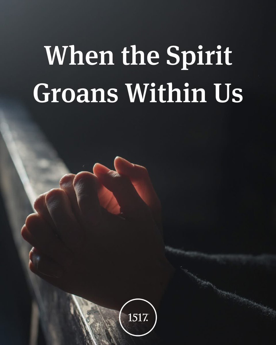 birdchadlouis's tweet image. Paul tells us that "we do not know how to pray as we should, but the Spirit himself intercedes for us with groanings too deep for words" (Rom. 8:26). The Greek word for "groanings" is stenagmois (στεναγμοῖς).
What does this mean that the Spirit groans for us and within us?
In…