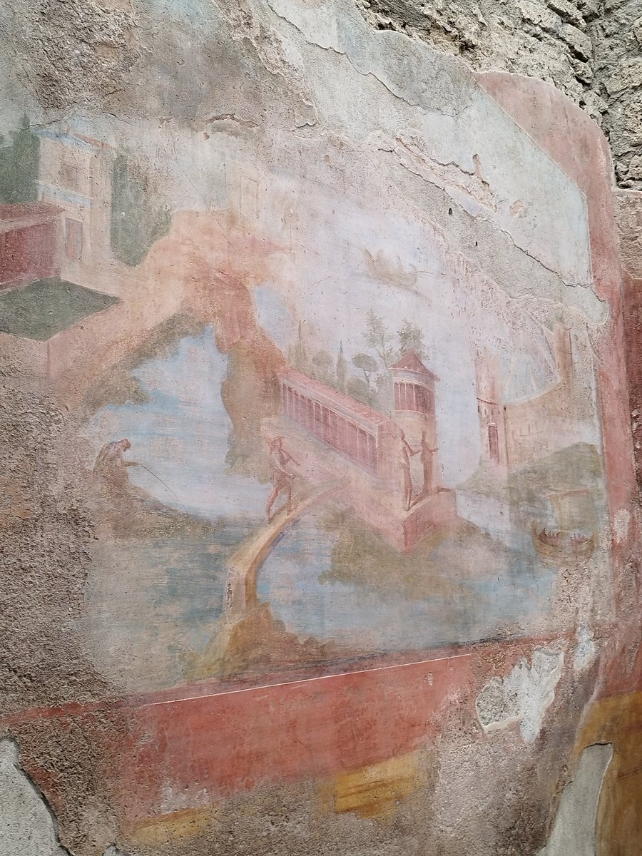 Ioglady's tweet image. sorry for the 5000 pompeii pics i'll be posting today but i didn't know you could get so close to the frescoes