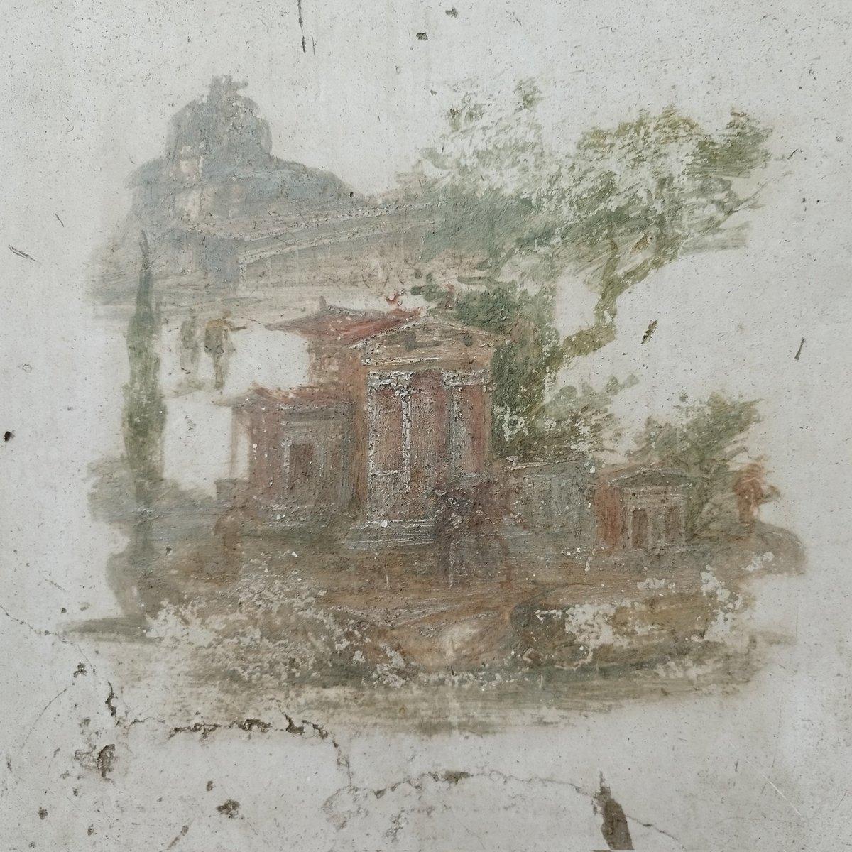 Ioglady's tweet image. sorry for the 5000 pompeii pics i'll be posting today but i didn't know you could get so close to the frescoes