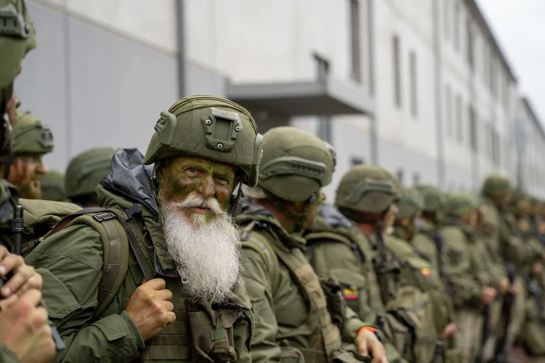 WW3 is gonna be interesting 
Lithuanian basic training course, 2025