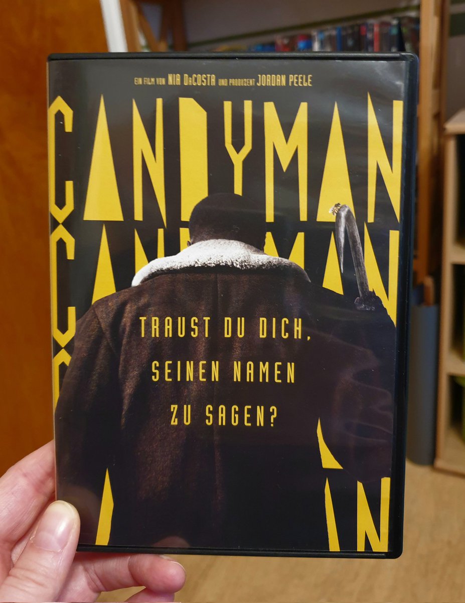 TanjaStrutzl's tweet image. The four movies of #Candyman belong to one of the greatest and most exciting movie series ever made. 🐝🪝
