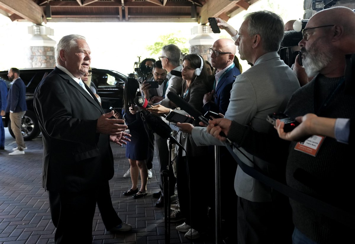 kady's tweet image. New from me:  Carney’s Muskoka meet-up with premiers expected to focus on latest developments in Canada – U.S. trade war ipolitics.ca/2025/07/22/fir…