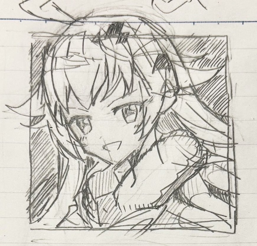 anisakisu_kun's tweet image. デュエプレキャラ練
色紙も描いてみたい