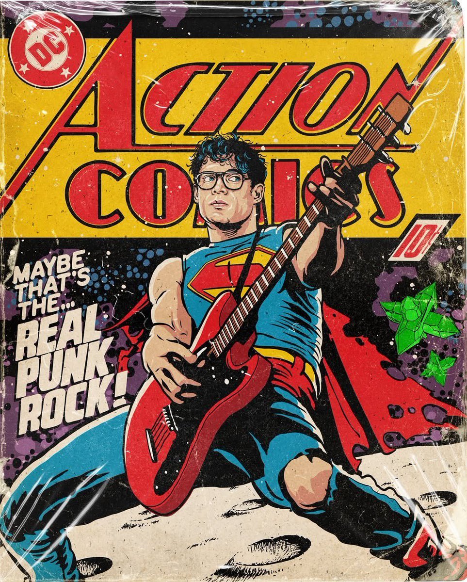 DCUSuperNews's tweet image. Superman is a punkrocker in new comic-style fan art
(@billythebutcher)