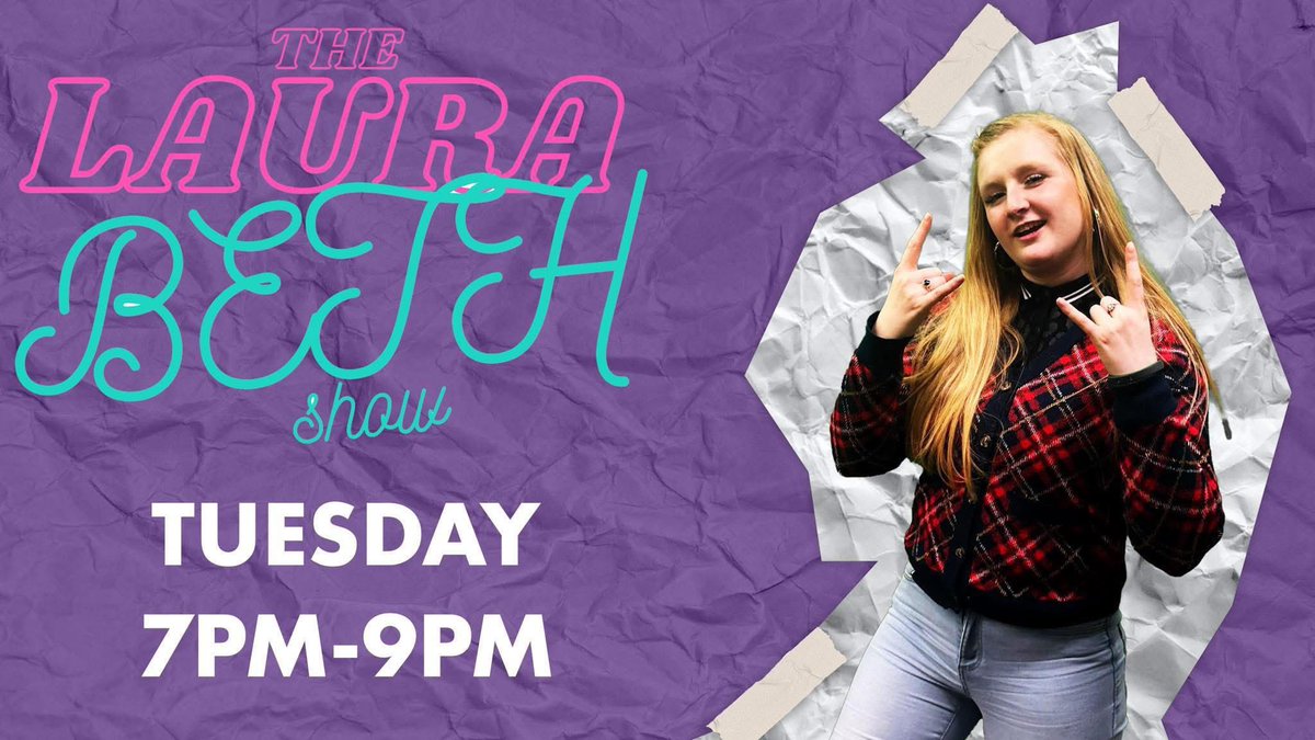 LauraBethReal's tweet image. Tune into The Laura Beth Show tonight at 7pm on @tamesideradio tamesideradio.com