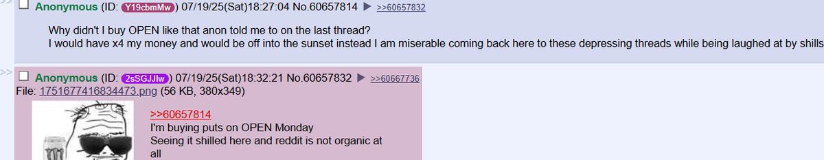 quantum1nvestor's tweet image. I noticed, if alien stocks like $GNS or $OPEN are heavy shilled in our community the next is dump. When shills start to sing just buy PUTS