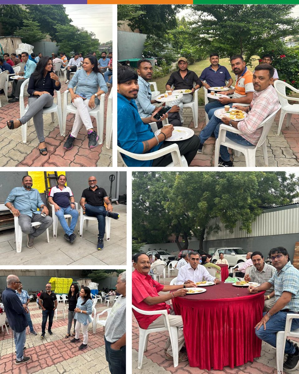 ShubhamAutoIn's tweet image. Crispy snacks, warm chai, and even warmer smiles! ☕🌧️ Our Bhajiya Party was the perfect blend of fun, flavor, and team bonding.
At #ShubhamAutomation, we don’t just work together — we celebrate together!
.
.
.
.
#TeamShubham #EmployeeBonding #WorkLifeBalance #ChaiPeCharcha
