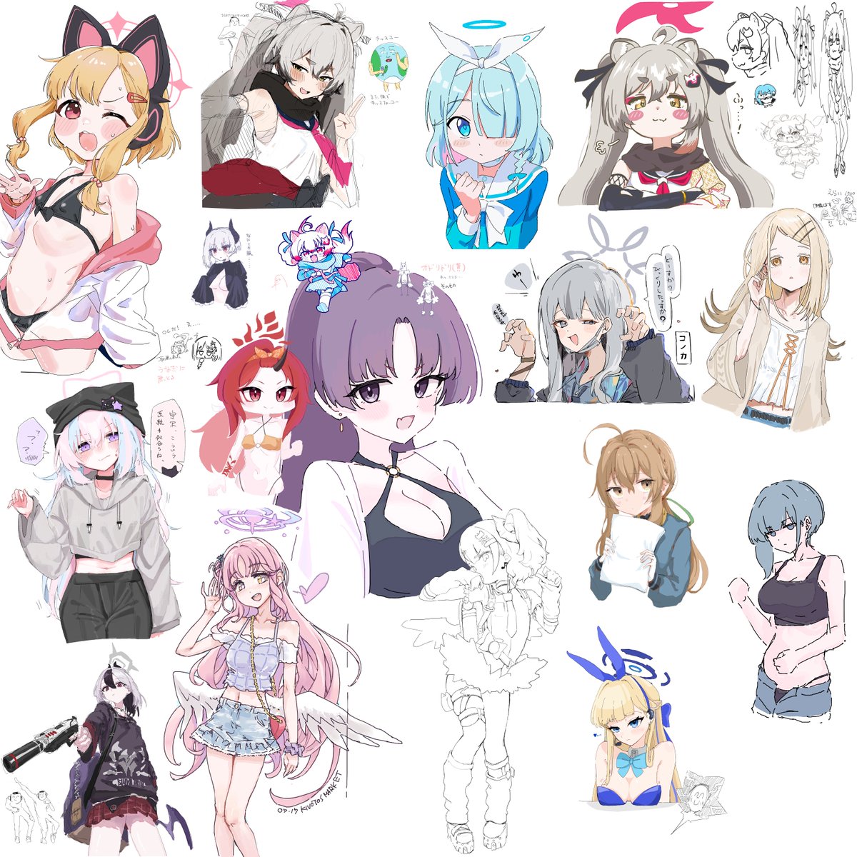 WAYAnut's tweet image. 絵チャでした！
𝑩𝑰𝑮 𝑲𝑨𝑵𝑺𝑯𝑨🌱🌱🌱