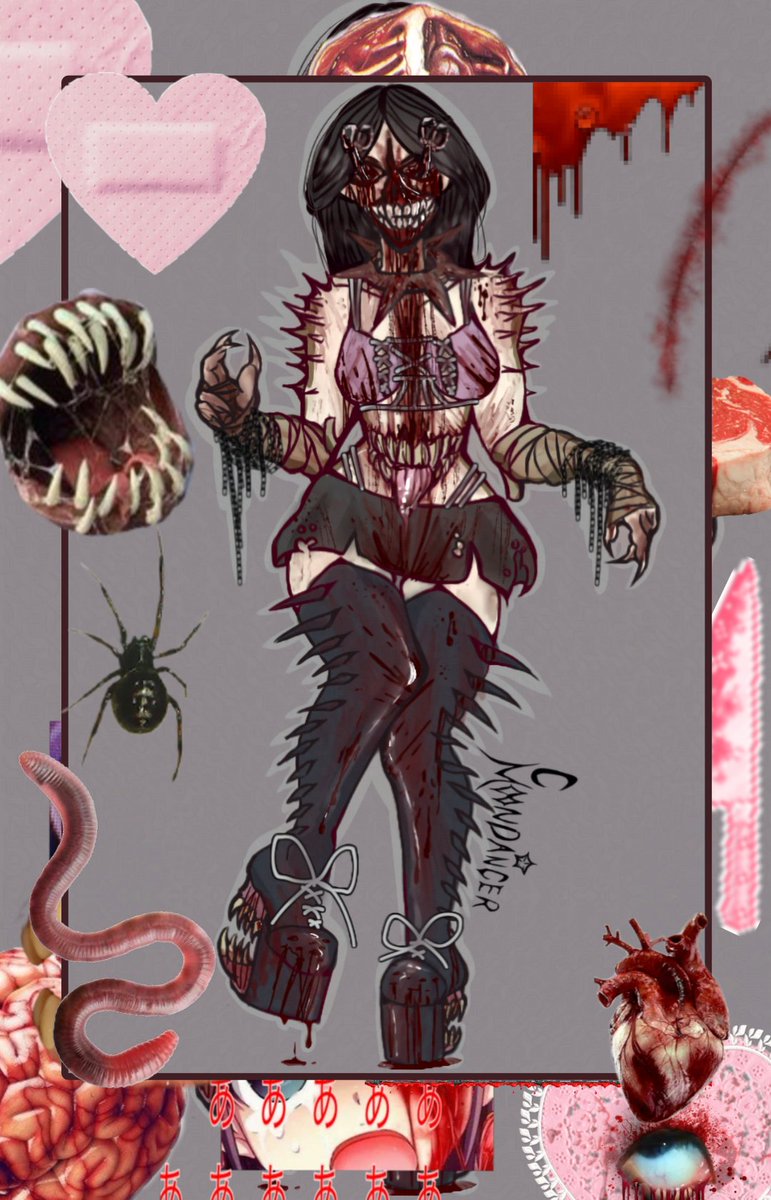 DarkfireXx3's tweet image. (⚠️GORE) I saw this video of @/higiuiis on tiktok with their roblox oc and I really loved it so I drew it! I hope you enjoy! 🪦💉🩸🔗
#gorecore #gore #cutegore #creepypastaoc #robloxoc #horror #creepydrawing