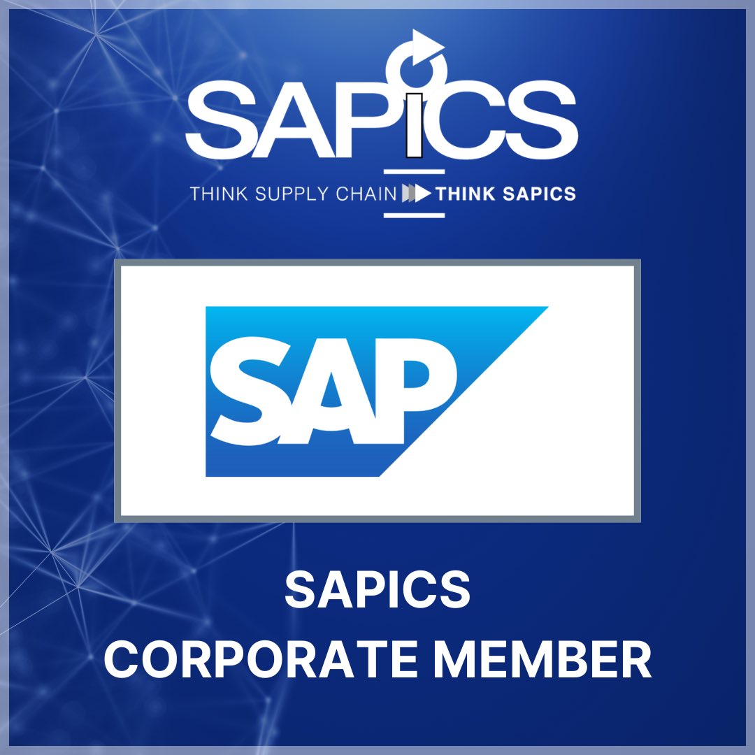 SAPICS is proud to welcome <a href="/SAP/">SAP</a> as a Corporate Member for another year!

As a global leader in enterprise applications and business AI, SAP stands at the nexus of business and technology.