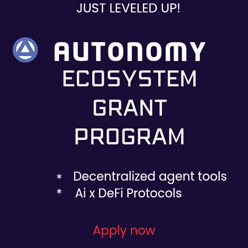 Garboutt_XO's tweet image. BIG news @SubspaceFDN has launched an Ecosystem Grants Program to power the future of decentralized AI (AI3.0) on @AutonomysNet This isn't just capital its a rocket ship for builders working on hyper scalable deAI infrastructure
medium.com/autonomys-gran…
#Autonomys #AI3 #Web3Grants
