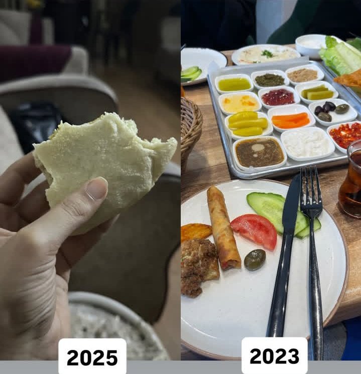 RahafFromGaza's tweet image. Before the war: our table was full of food and smiles.
Now: even bread is a dream.
Gaza is starving. Help us survive.🙏😭💔
gofund.me/03e9ed61
#Gaza