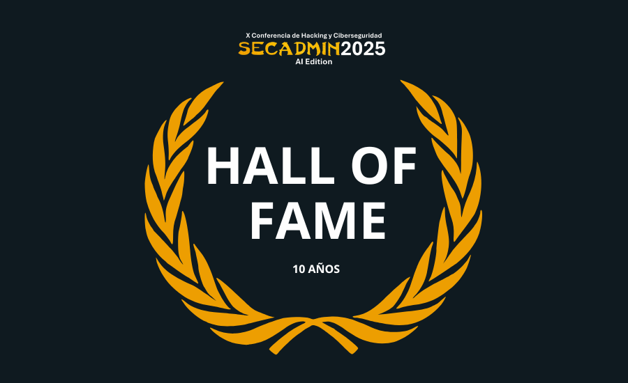 secadm1n's tweet image. 🎉 Celebramos una década de conocimiento, comunidad y #ciberseguridad con nuestro propio Hall of Fame. Un homenaje a quienes han dejado huella cada año… Gracias por estar ahí, edición tras edición. #10AñosSecAdmin
secadmin.es/hall-of-fame/