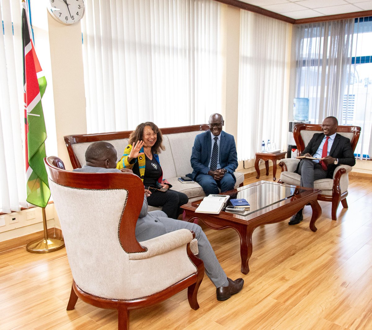 EphantusKim's tweet image. Today, I had the pleasure of hosting a courtesy call from Ms. Nermine Khouzam Rubin, MBA, MHS, Founder and CEO of the Water 4 Mercy Foundation—an organization committed to upholding human dignity through world-renowned solar, water, and agricultural innovations.
At the State…