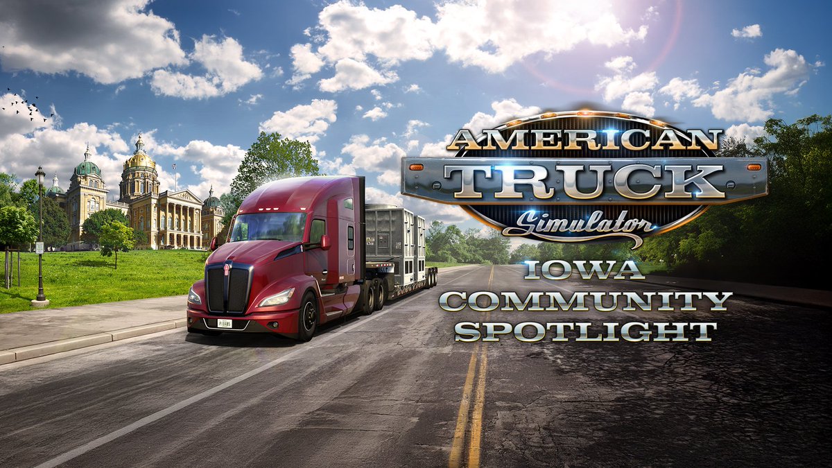 SCSsoftware's tweet image. We’ve been blown away by all the great feedback on the new Iowa DLC! 🙌
Today’s blog highlights the amazing screenshots, videos, and reviews you’ve shared from the Hawkeye State! 🦅🇺🇸
Take a look at our Iowa Community Spotlight 👇
blog.scssoft.com/2025/07/iowa-c…