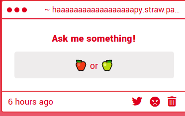 stanhapy's tweet image. i fucking hate fruits^^ but still yellow apples are better