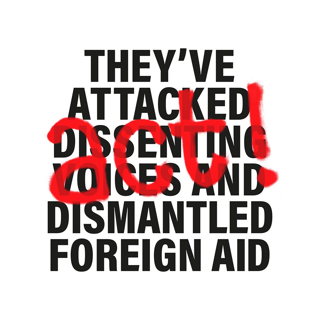 ActionAid's tweet image. They’ve attacked dissenting voices and dismantled foreign aid. We won’t stand by.
Every dollar is a vote for justice:
🎯 Crisis response
🎯 Youth training
🎯 Women’s resilience
Join us. Donate now ▶ bit.ly/4eXHXWa