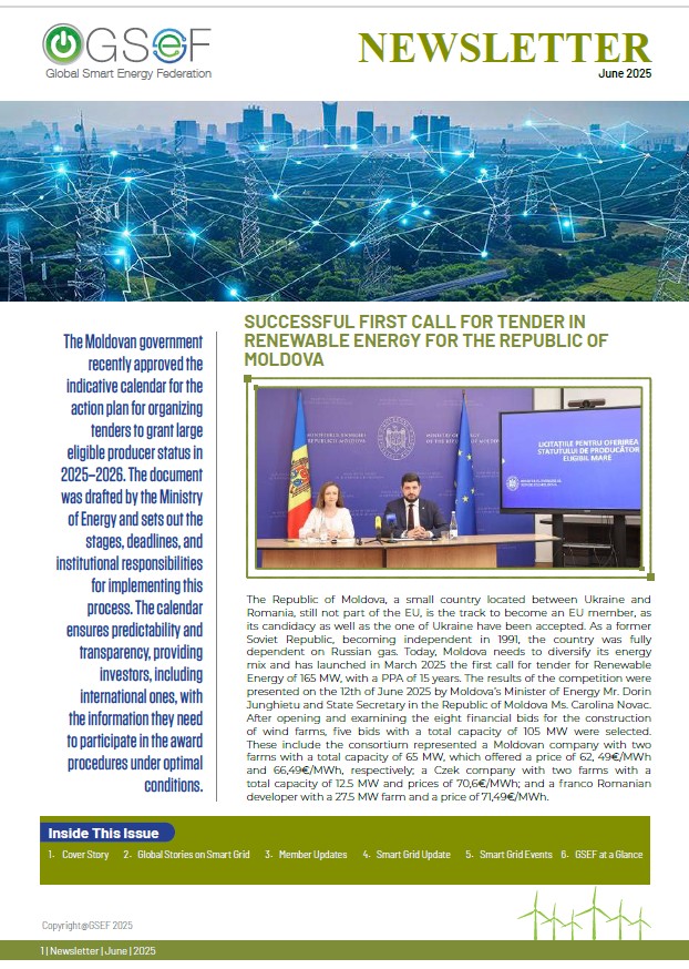 The June, 2025 issue of the <a href="/GSmartEnergyFed/">Global Smart Energy Federation</a> 
#Newsletter is now available at globalsmartenergy.org/news.php?id=55
 Click here for the latest insights on #SmartGrids #SmartCitiesDevelopments and other updates