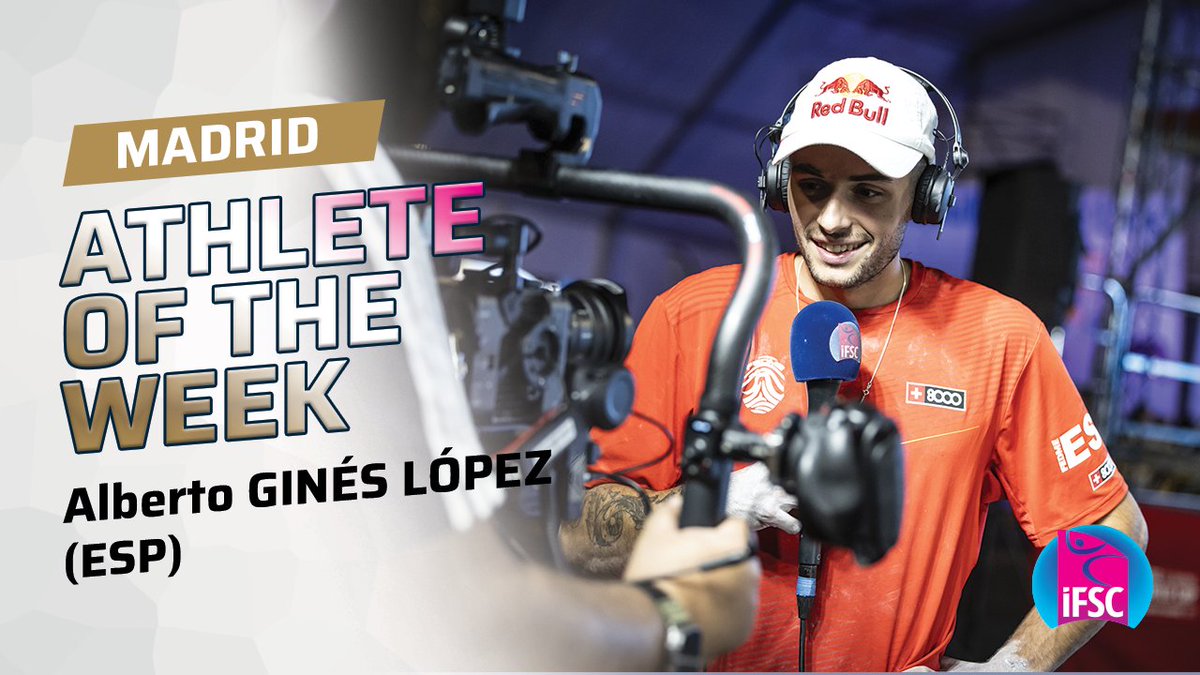 ifsclimbing's tweet image. Others won gold, but Alberto Ginés López 🇪🇸 handled the immense pressure from a home crowd to win yet another 2025 Lead World Cup medal to show amazing consistency. With a silver medal in Madrid, Alberto is our Athlete of the Week
🔗 youtu.be/UJXC2KE813E
#WorldClimbing