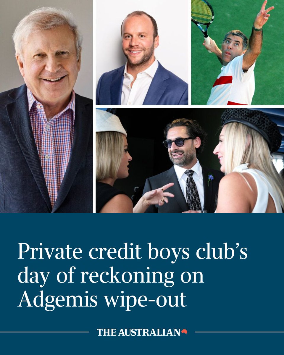 australian's tweet image. The full list of which secretive Sydney and Melbourne private lenders were tapped to fund Jon Adgemis’ empire to the tune of over $680m has been revealed, as they stand to loose 99 per cent of their loans. Read more: bit.ly/44YWEUC
