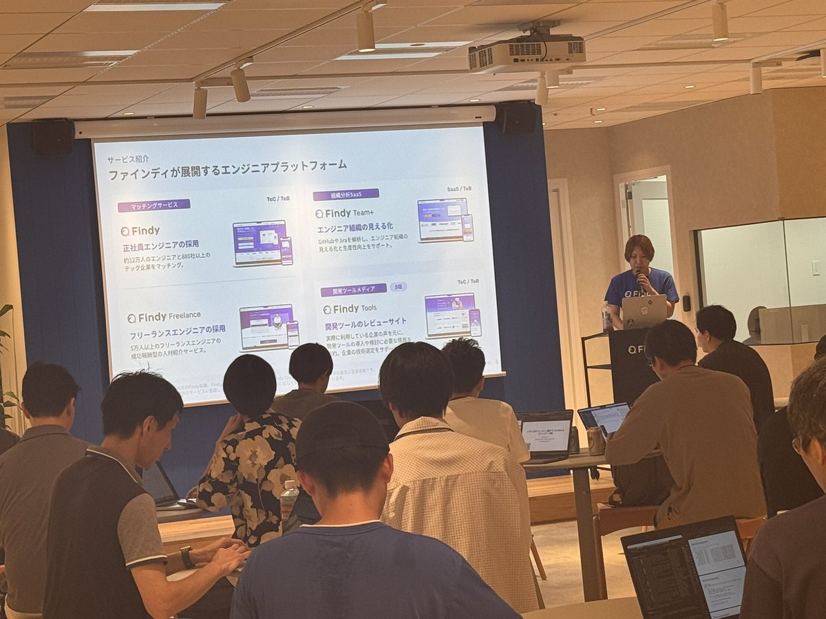 chellusam's tweet image. Findy知ってもらってて嬉しいです☺️
 #oteljp