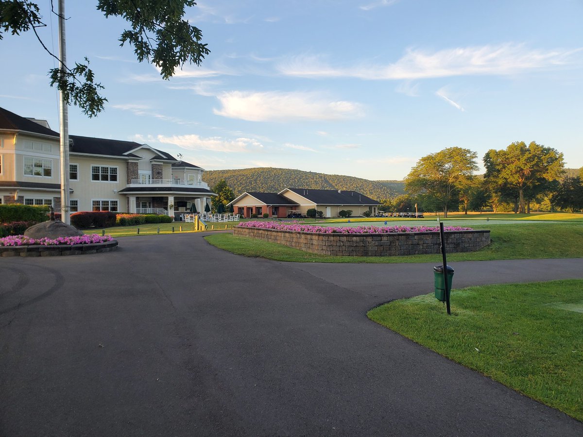 Beautiful seeing the sunshine on the hillsides at CCC this morning!