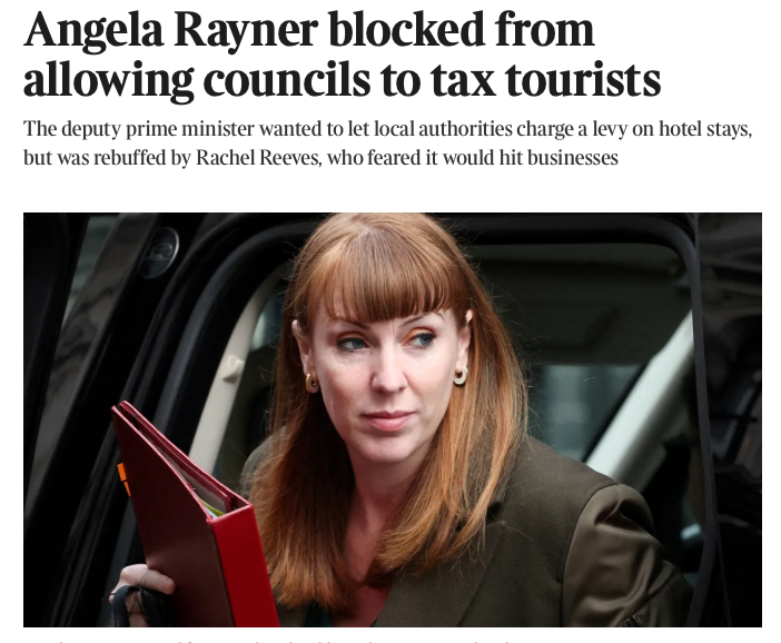 griffitha's tweet image. Rachel Reeves finally found the courage to stand up to Angela Rayner.
Now she's remembered she's the Chancellor, will she stop Rayner's union-written Employment Rights Bill which will cost businesses £5 billion?