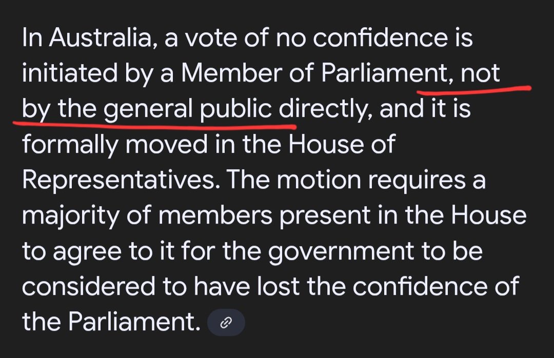 AllBiteNoBark88's tweet image. So if they lie to get in, as they do, break all policy promises, as they do, there is no recourse by the people to oust a poorly performing Govt.
It is obvious that this system is a failure as it encourages lying, as once in power, breaking those promises can never lead to loss…
