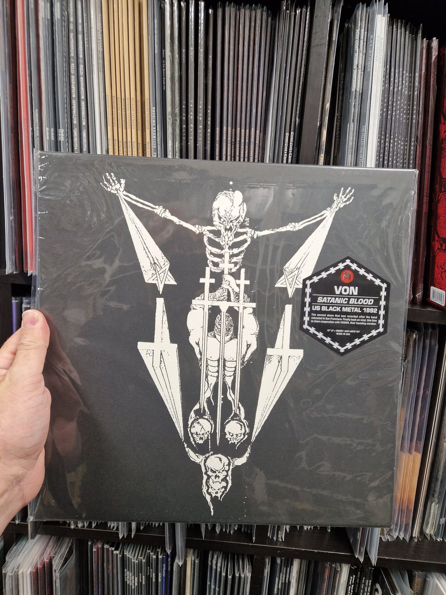 💥 In Stock Now! 💥 

Von Satanic Blood LP

This band needs no introduction and has through its obscurity, been a profoundly influential cult Black Metal act from the US.

Blood Angel LP and Satanic LP also available. 

Released by <a href="/NWNProductions/">NWN</a>