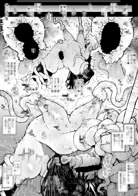 【宣伝】乳首焦らし蟲VS凛③ ラスト1枚 ①～③まとめ 漫画やイラスト「毎週更新」 ・Fantia よろしくお願いします～