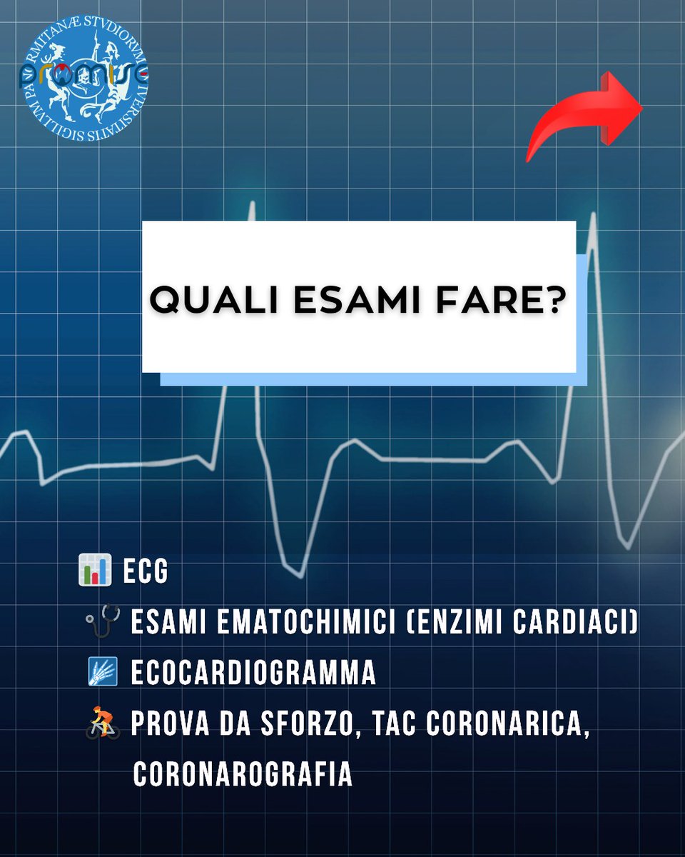 #Doloretoracico: quando è #cardiaco? ❤️
Retrosternale, profondo, costrittivo
→ dura &gt;5 minuti
→ può irradiarsi a braccio, mandibola, dorso
→ si associa a oppressione e malessere
⚠️ Se ci sono fattori di rischio (fumo, ipertensione, diabete), non sottovalutarlo.
 #Prevenzione
