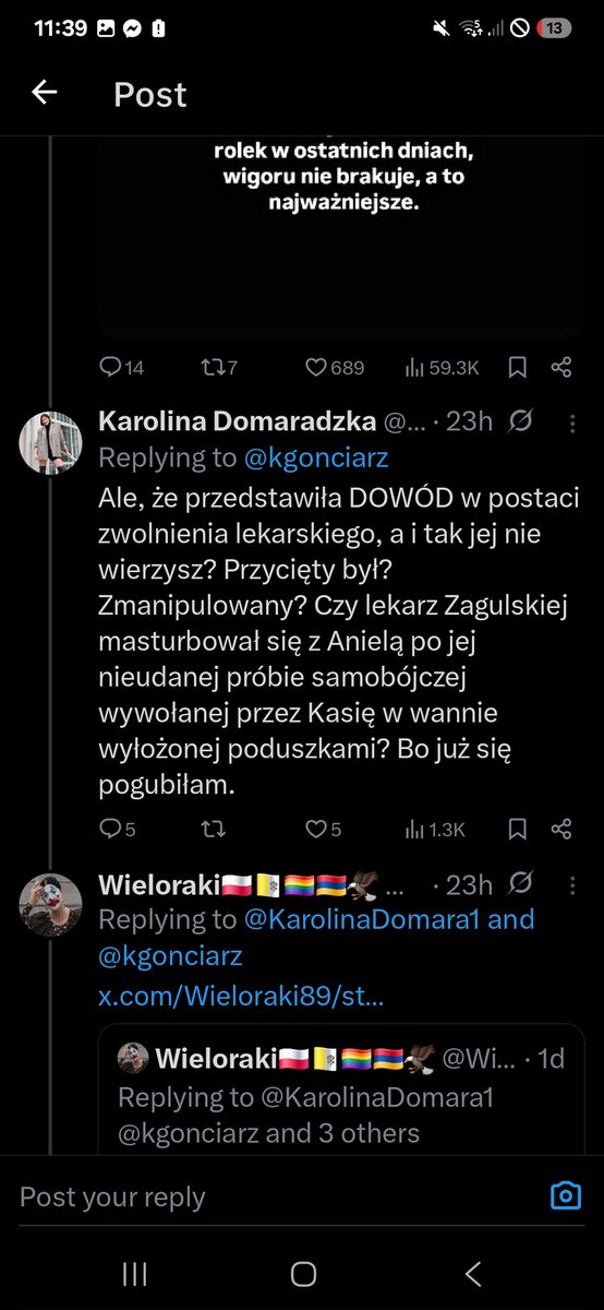 Matka dwojga dzieci Karolina Domaradzka ostatnio chyba za często kursuje do Żabki po to jej piwko