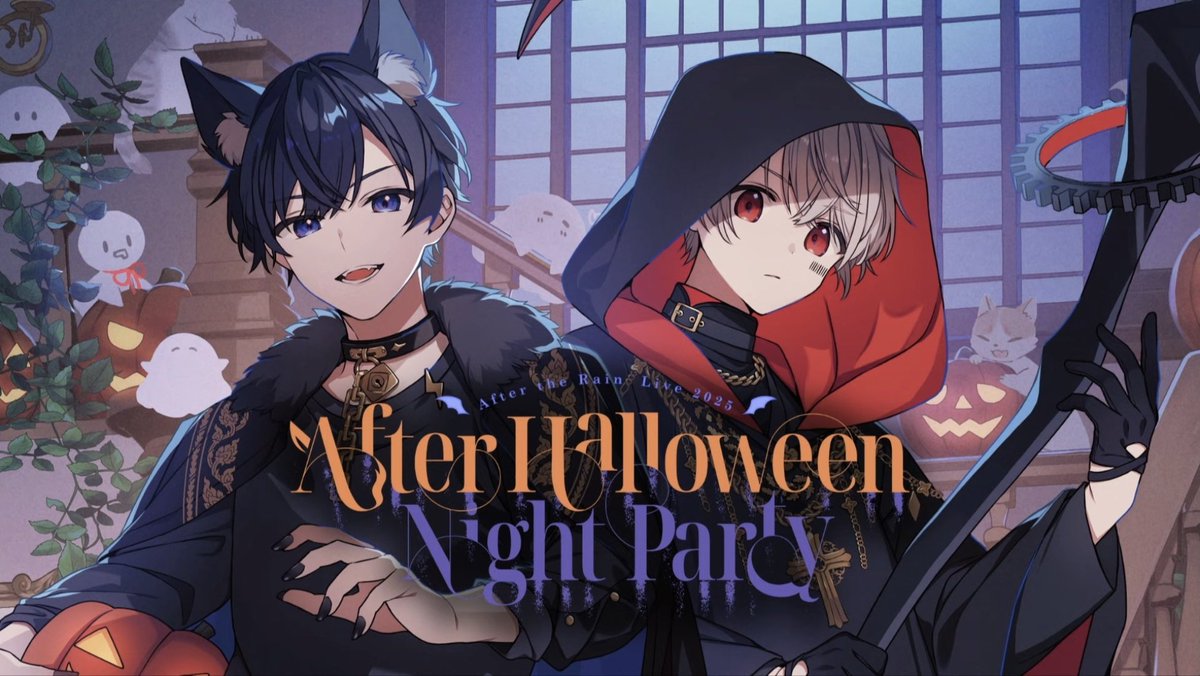 KC_uni's tweet image. AFTER HALLOWEEN NIGHT PARTY KEY VISUAL WAHH