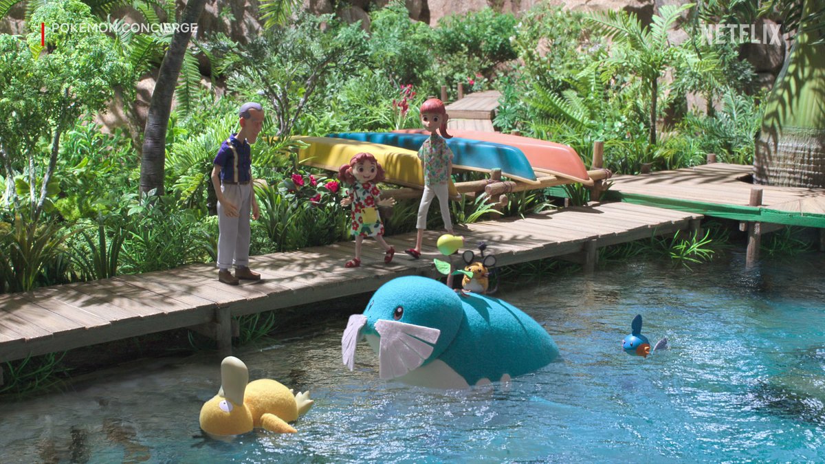 NetflixAnime's tweet image. Here's a sneak peek of Pokémon Concierge: Season 1: Part 2 👀
Get ready for another relaxing experience at the Pokémon Resort with brand new episodes coming exclusively to Netflix, September 4th 🌴
