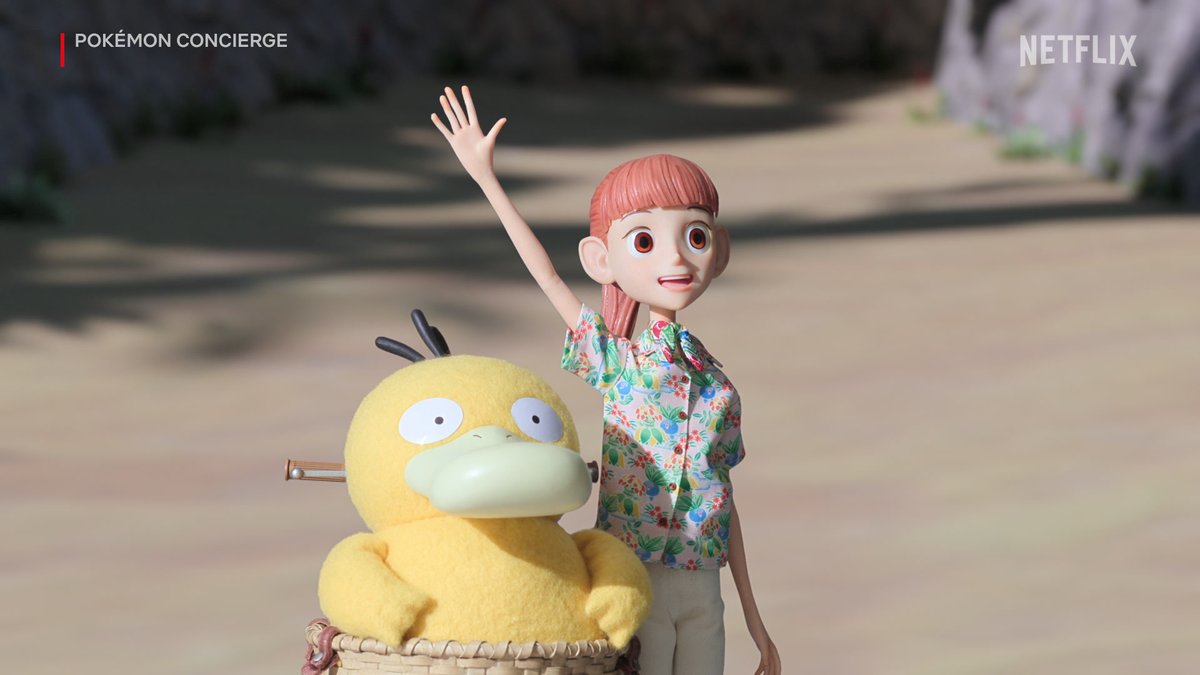 NetflixAnime's tweet image. Here's a sneak peek of Pokémon Concierge: Season 1: Part 2 👀
Get ready for another relaxing experience at the Pokémon Resort with brand new episodes coming exclusively to Netflix, September 4th 🌴