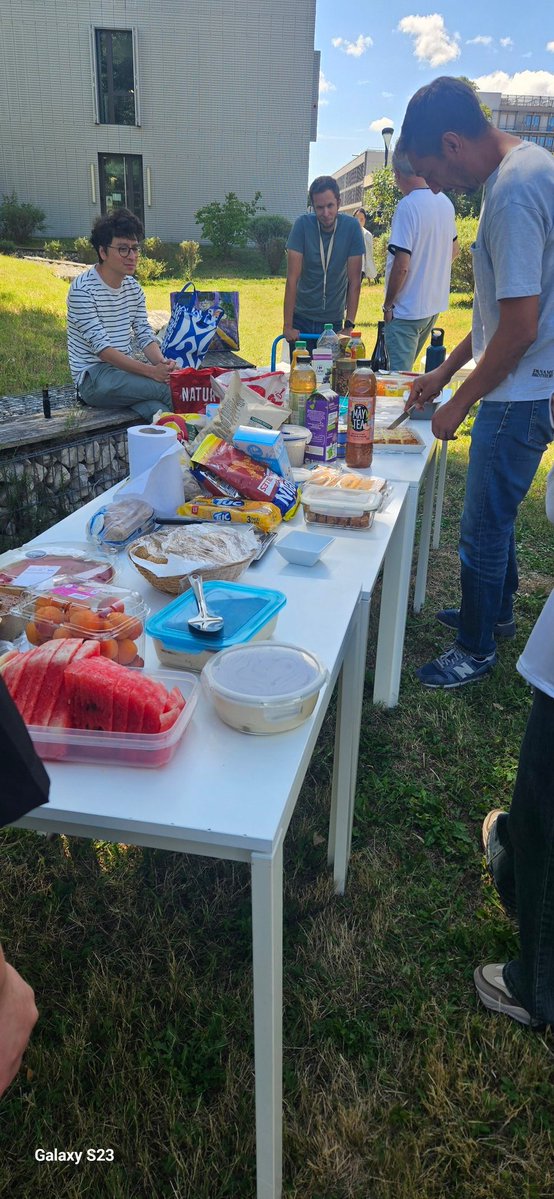 Picnic of the SCORE team will start soon.....