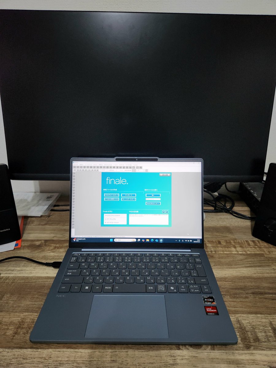 wacmornsez_vux's tweet image. パソコンを新調しました！
とりあえずFinaleもNoteperformerも無事移行できたので良し🎶

 #LavieN13Slim