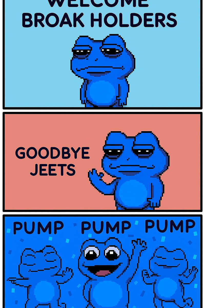 <a href="/BROAKonBase/">BROAK on Base</a> If you cnt hodl 
You can't get Rich 🤑 
So I buy $BROAK
so I dnt go BROKE 😞 

#rugfreeverse <a href="/base/">Base</a> <a href="/baseapp/">Base App</a>