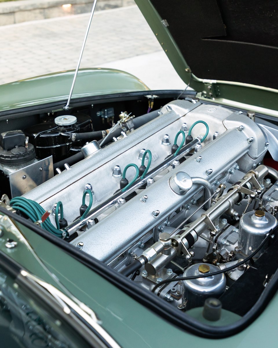 rmsothebys's tweet image. From the 1965 Barcelona Motor Show to your garage.
This DB5 Convertible was the show car for Aston Martin and one of just 39 LHD export models. California Sage over red hide. Matching numbers. Full Works restoration.
Open-top Aston perfection, offered without reserve. Register…