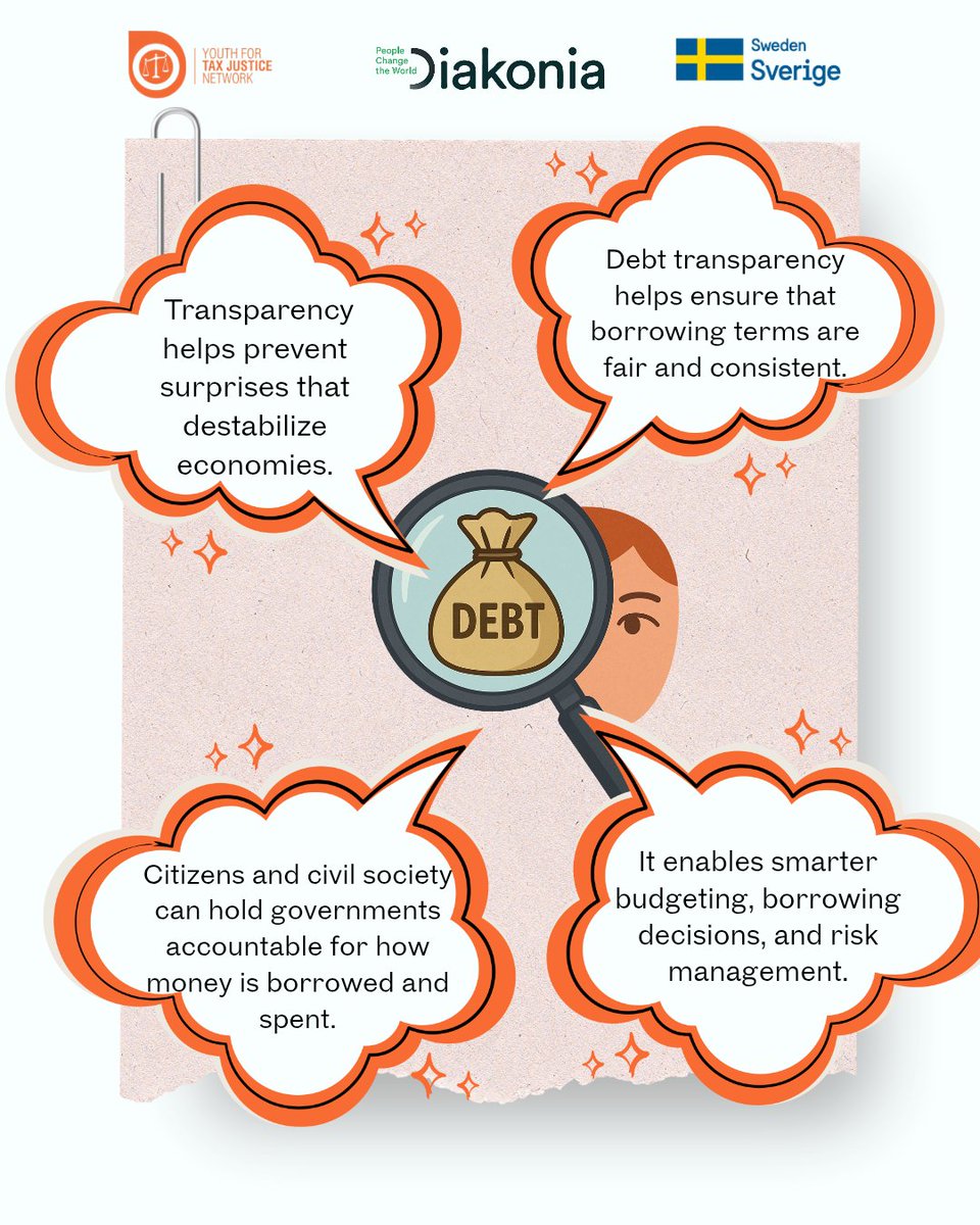 💬 Transparency in #debt is crucial to protect communities from #corruption and unfair deals. New initiatives will aim to end corrupt borrowing and lending practices buy strengthening laws and blocking shady contracts. A global platform will also empower borrower countries to