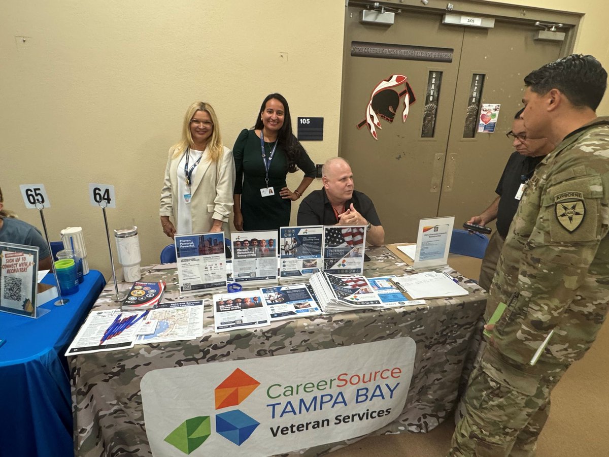 The MacDill Air Force Base Job Fair was a fantastic event filled with opportunity, energy, and connection!

From veterans and military spouses to active duty service members exploring their next career step — we were honored to be part of such a powerful event