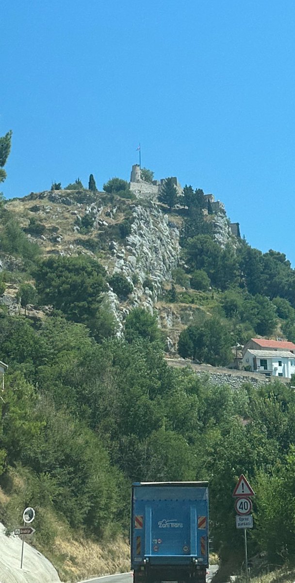 Driving by Queen Daenerys’ castle in Split 🇭🇷—GOT