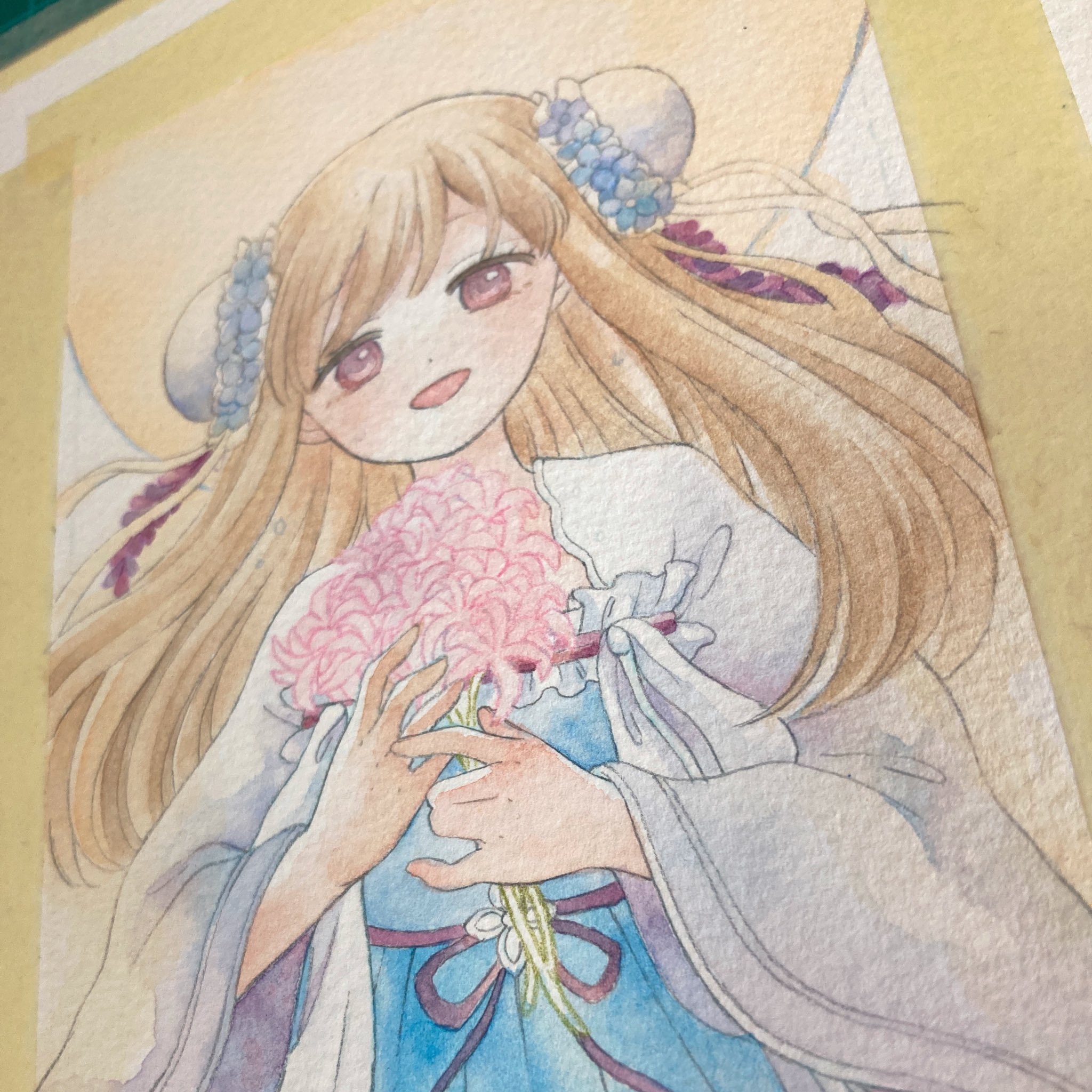 こまこ✳︎水彩作家🌸 on X: 