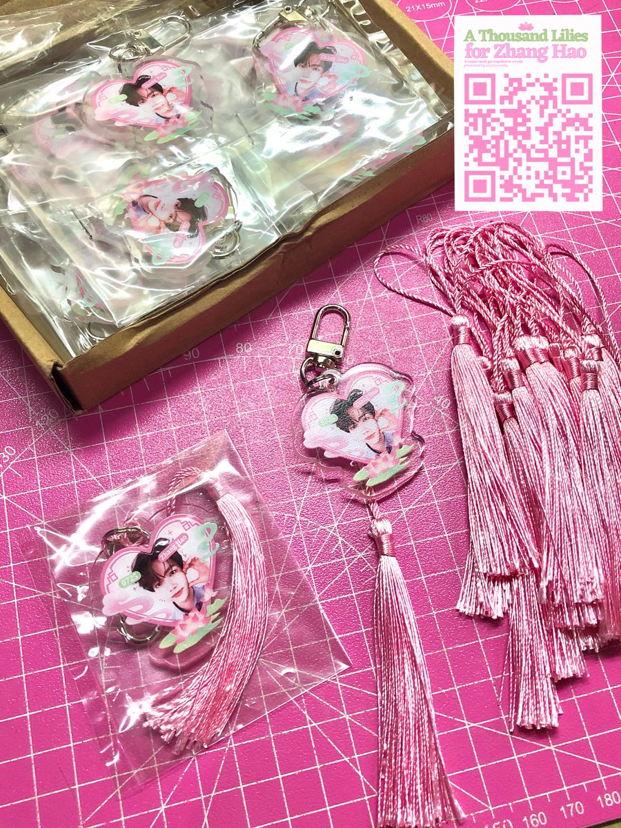 universaby's tweet image. 🪷 #AThousandLiliesforZhangHao — 4 DAYS LEFT
Here’s a look at the Limited quantity Keychains! Only the first 20 Registrants to arrive on d-day will get to receive these~ Register now before they run out! 🏃
📌Registration Link: tinyurl.com/ATLFZHRegistra…
