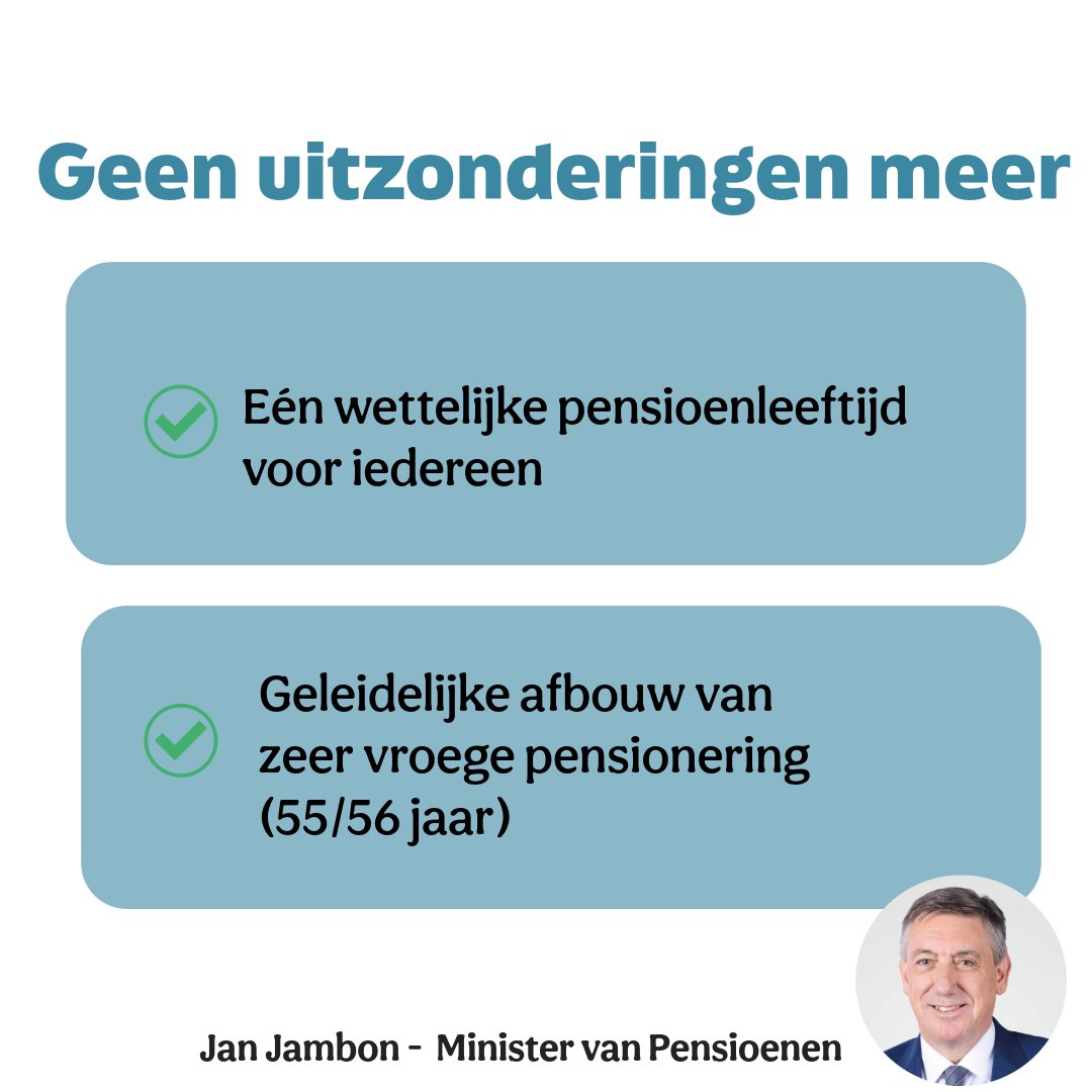 JanJambon's tweet image. Akkoord pensioenen in detail (2)
Accord Pensions en détail (2)