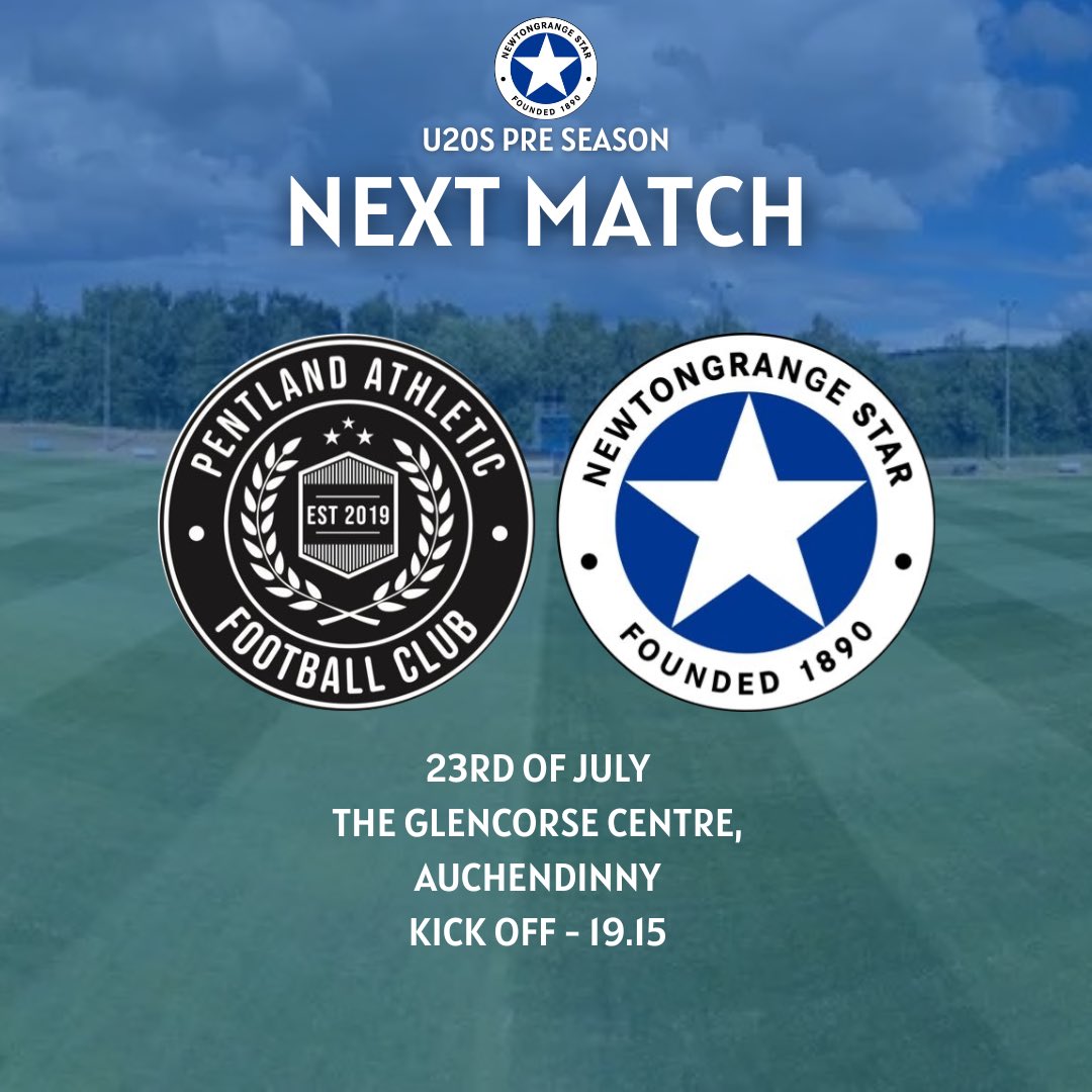 Nittenstar_u20s's tweet image. |PRE SEASON CONTINUES ⭐️
A tough test awaits the boys tomorrow as we make the short trip to face @PentlandAFC in Auchendinny.