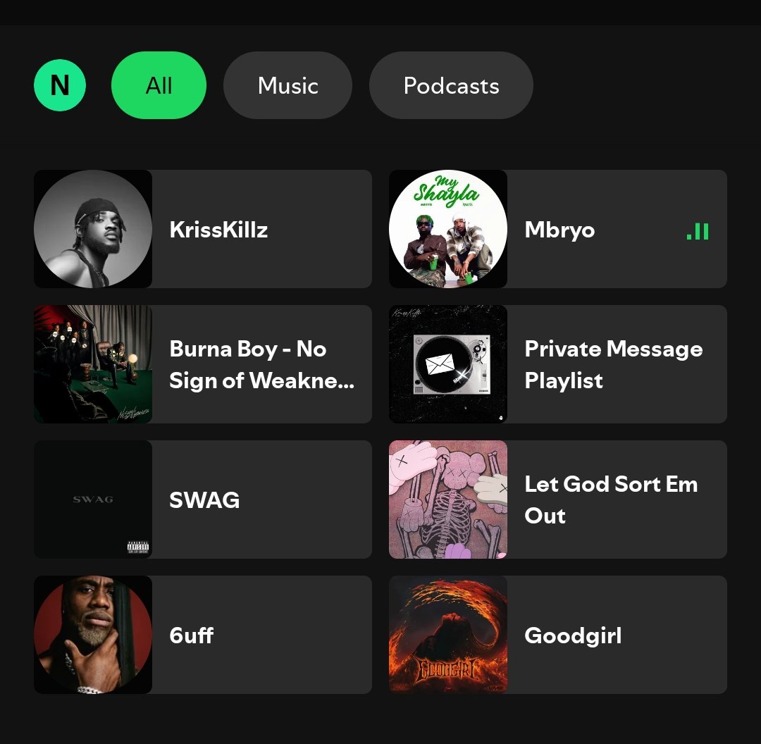 Na Wetin I Dey Chop This Week Be This 
♪♪♪