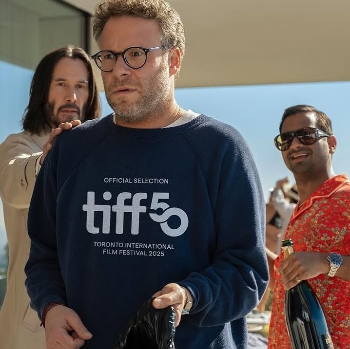 Keanu_Reeve_X's tweet image. BREAKING: Aziz Ansari's Good Fortune premieres at TIFFβs 50th edition, Sept 4β14, 2025! Starring Me, Seth Rogen, and more. #GoodFortune #TIFF50