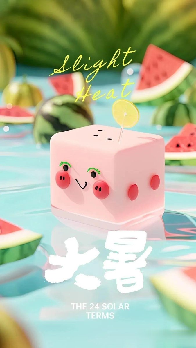 大暑三秋近，林钟九夏移。
#二十四节气 #大暑节气 #中国传统文化 #互关互赞