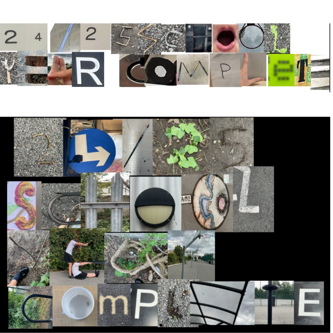 Bohunt Worthing (@bohuntworthing) on Twitter photo Year 7 Art Classes were tasked with the alphabet challenge! They had to find items around the school to create the images 24/25 School Year Complete. Here are a few of the final pieces! #enjoyrespectachieve <a href="/BSWHead/">Paul Collin</a> #areyoubohuntready Year 7 Art Classes were tasked with the alphabet challenge! They had to find items around the school to create the images 24/25 School Year Complete. Here are a few of the final pieces! #enjoyrespectachieve <a href="/BSWHead/">Paul Collin</a> #areyoubohuntready